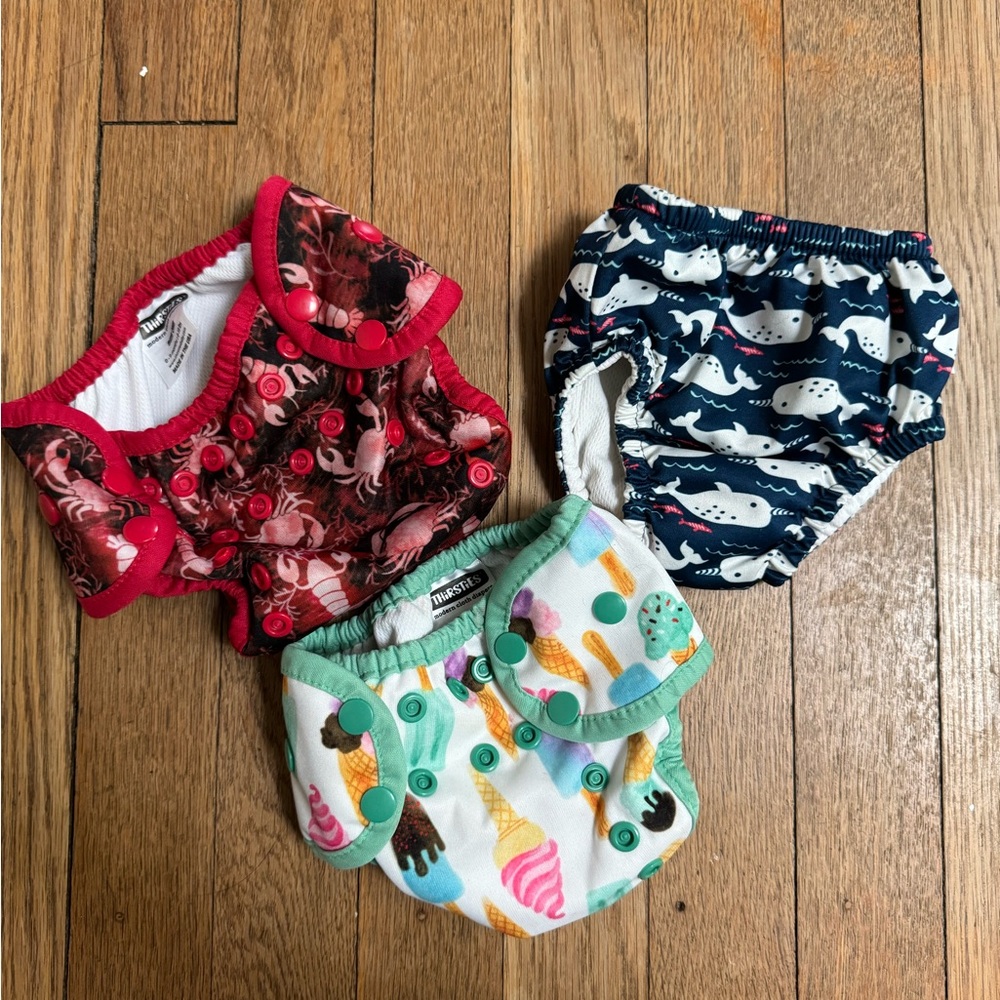 Colorful Kids Swim Diapers